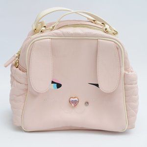 Betsey Johnson Pink Bunny Purse PVC